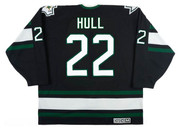 BRETT HULL Dallas Stars 1998 Away CCM Throwback NHL Hockey Jersey - BACK