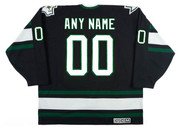 Customized 1990's Away CCM Dallas Stars Hockey Jersey - BACK