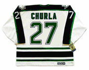 SHANE CHURLA Dallas Stars 1994 Home CCM Throwback NHL Hockey Jersey - BACK