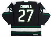 SHANE CHURLA Dallas Stars 1996 Away CCM Throwback NHL Hockey Jersey - BACK