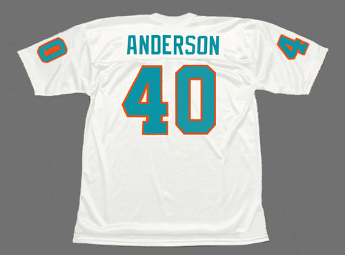 DICK ANDERSON #40 photo in action 1972 Miami Dolphins Super Bowl Champs (c)