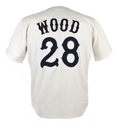 WILBUR WOOD  Chicago White Sox 1978 Home Majestic Throwback