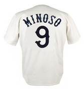 MINNIE MINOSO Chicago White Sox 1976 Home Majestic Throwback Baseball Jersey - BACK