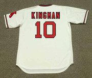 DAVE KINGMAN California Angels 1977 Home Majestic Throwback Baseball Jersey - BACK