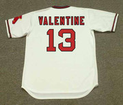 BOBBY VALENTINE California Angels 1974 Home Majestic Throwback Baseball Jersey - BACK