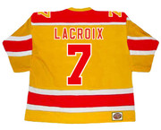 ANDRE LACROIX Philadelphia Blazers 1973 WHA Throwback Hockey Jersey - BACK