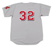 DEAN CHANCE Cleveland Indians 1970 Away Majestic Baseball Throwback Jersey - BACK