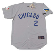 LEO DUROCHER Chicago Cubs 1969 Away Majestic Throwback Baseball Jersey - FRONT