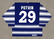 FELIX POTVIN Toronto Maple Leafs 1996 CCM Vintage Throwback NHL Jersey - BACK