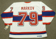 ANDREI MARKOV Montreal Canadiens 1946 CCM Vintage Throwback NHL Hockey Jersey