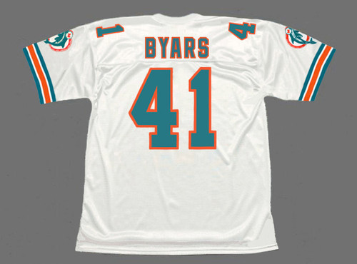 KEITH BYARS  Miami Dolphins 1994 Wilson Throwback NFL Football Jersey