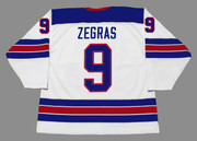 TREVOR ZEGRAS 2020 USA Nike Throwback Hockey Jersey - BACK