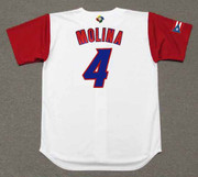 YADIER MOLINA Puerto Rico 2017 World Baseball Classic Throwback Jersey - BACK