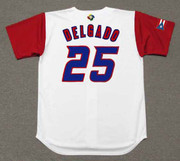 CARLOS DELGADO Puerto Rico 2006 World Baseball Classic Throwback Jersey - BACK