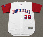 ADRIAN BELTRE Dominican 2017 World Baseball Classic Throwback Jersey - FRONT