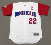 ROBINSON CANO Dominican 2017 World Baseball Classic Throwback Jersey - FRONT