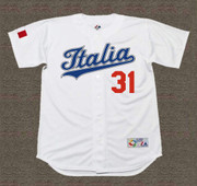 MIKE PIAZZA Italy 2006 World Baseball Classic Throwback Jersey - FRONT