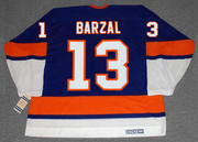 MATHEW BARZAL New York Islanders Home CCM NHL Hockey Jersey - BACK