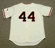 WILLIE McCOVEY San Francisco Giants 1969 Home Majestic Throwback Baseball Jersey - BACK