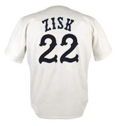 RICHIE ZISK Chicago White Sox 1977 Home Majestic Throwback Baseball Jersey - BACK