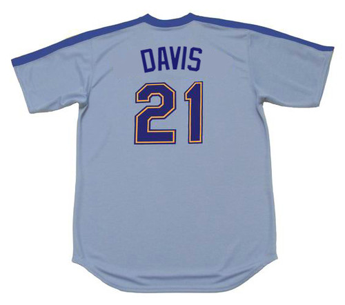 ALVIN DAVIS  Seattle Mariners 1984 Away Majestic Throwback