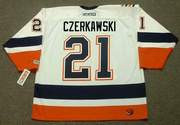 MARIUSZ CZERKAWSKI New York Islanders 1999 Home CCM Throwback Hockey Jersey - BACK