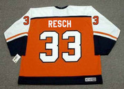 GLENN RESCH Philadelphia Flyers 1985 Away CCM Throwback NHL Hockey Jersey - BACK