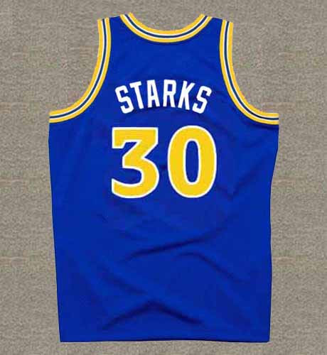 Vintage 1998 Golden State Warriors John Starks Champion Jersey Sz
