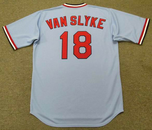 Andy Van Slyke Jersey - 1992 Pittsburgh Pirates Away Throwback MLB Baseball  Jersey