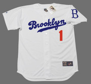 PEE WEE REESE Brooklyn Dodgers Majestic Cooperstown Baseball Jersey