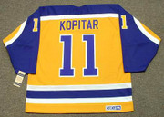 ANZE KOPITAR Los Angeles Kings 1980's CCM Vintage Throwback NHL Hockey Jersey