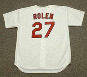 SCOTT ROLEN St. Louis Cardinals 2003 Majestic Throwback Home Baseball Jersey - BACK