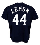 CHET LEMON Chicago White Sox 1978 Away Majestic Throwback Baseball Jersey - BACK