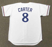 GARY CARTER Montreal Expos 1979 Home Majestic Throwback Baseball Jersey - BACK