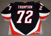 TAGE THOMPSON Buffalo Sabres 1990's CCM Vintage NHL Throwback Jersey - BACK