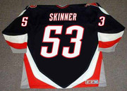 JEFF SKINNER Buffalo Sabres 1990's CCM Vintage NHL Throwback Jersey - BACK