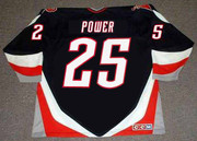 OWEN POWER Buffalo Sabres 1990's CCM Vintage NHL Throwback Jersey - BACK