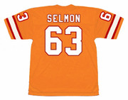 LEE ROY SELMON Tampa Bay Buccaneers 1979 Home Throwback NFL Football Jersey - BACK