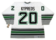 1992 Home CCM NICK KYPREOS Hartford Whalers Hockey Jersey - BACK