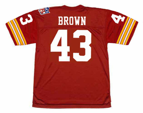 Larry Brown Washington Redskins 1969 Wilson Throwback Nfl Football Jersey