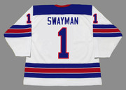 JEREMY SWAYMAN 2018 USA Nike Throwback Hockey Jersey - BACK