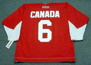 RON ELLIS Team Canada 1972 CCM Throwback Hockey Jersey - Back