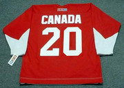 PETER MAHOVLICH Team Canada 1972 CCM Throwback Hockey Jersey - back