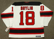 SERGEI BRYLIN New Jersey Devils 2003 Home CCM Throwback NHL Hockey Jersey - BACK