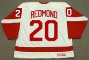 MICKEY REDMOND Detroit Red Wings 1972 Home CCM Vintage NHL Hockey Jersey - BACK