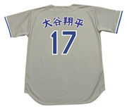 SHOHEI OHTANI Los Angeles Dodgers 1980's Away Majestic "Japanese" Baseball Jersey - BACK