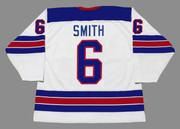 WILL SMITH 2023 USA Nike Throwback Hockey Jersey - BACK