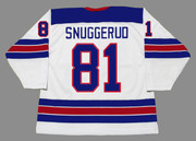 JIMMY SNUGGERUD 2023 USA Nike Throwback Hockey Jersey - BACK