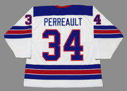 GABRIEL PERREAULT 2023 USA Nike Throwback Hockey Jersey - BACK