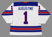 TREY AUGUSTINE 2023 USA Nike Throwback Hockey Jersey - BACK